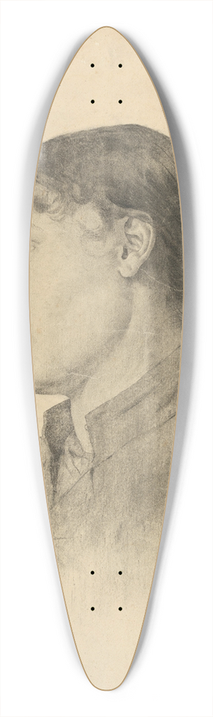 kos Aranyossy - Podobize mladej eny opretej o stenu 39.3 inch art pintail longboard deck