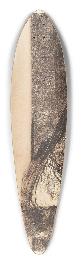 Kthe Kollwitz - Die Pflger 39.3 inch art pintail longboard deck