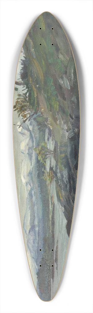 Kurt Schwitters - Fall, Hjertya 39.3 inch art pintail longboard deck