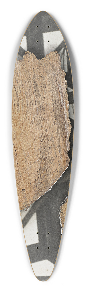 Kurt Schwitters - Ohne Titel (Mit Stahltrgerkonstruktion) 39.3 inch art pintail longboard deck