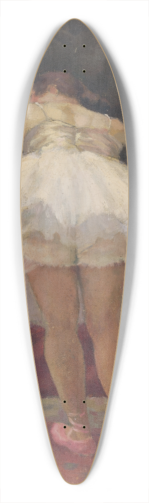 Ladislav Tresko - Resting Ballet Dancer 39.3 inch art pintail longboard deck