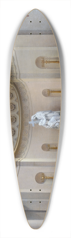 Lancelot-Thodore Turpin de Criss - Messe  la Chapelle expiatoire. 39.3 inch art pintail longboard deck