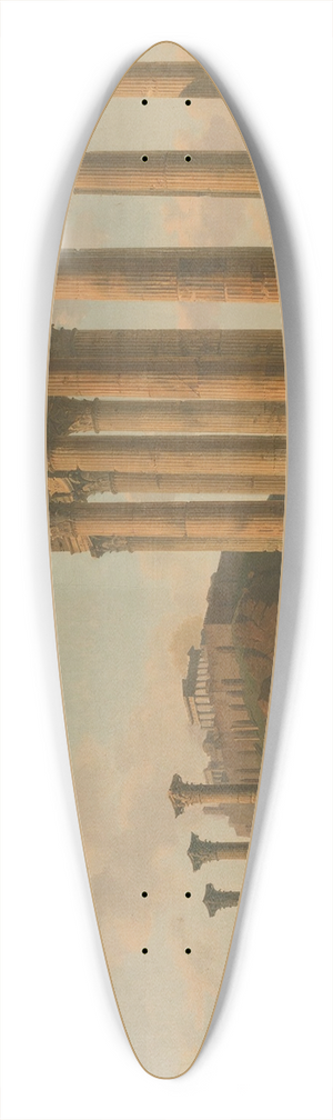 Lancelot-Thodore Turpin de Criss - Vue Du Temple De Jupiter Et De Lacropole 39.3 inch art pintail longboard deck