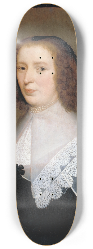 Gerard van Honthorst - Anna van den Corput 8.25 inch art skate deck