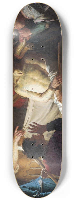 Gerard van Honthorst - Christ Crowned with Thorns 8.25 inch art skate deck