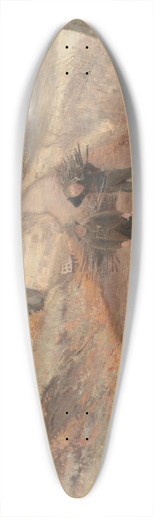 Laurits Andersen Ring - Footpath near Herlufsholm, Zealand 39.3 inch art pintail longboard deck