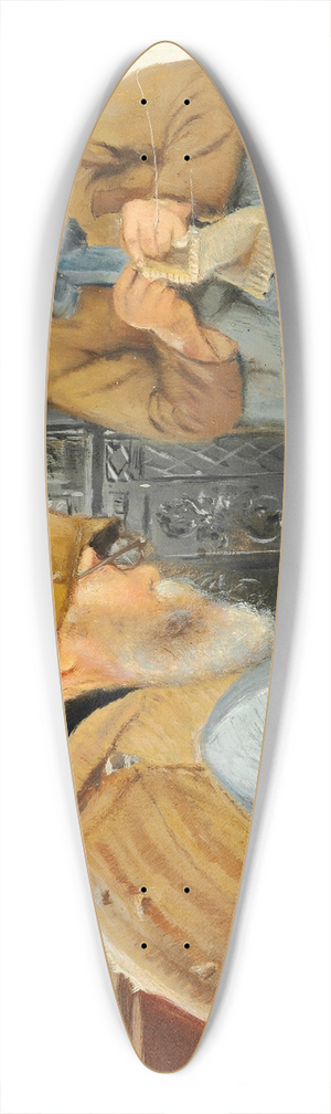 Laurits Andersen Ring - Husmandsfolk i landsbyen Ring 39.3 inch art pintail longboard deck