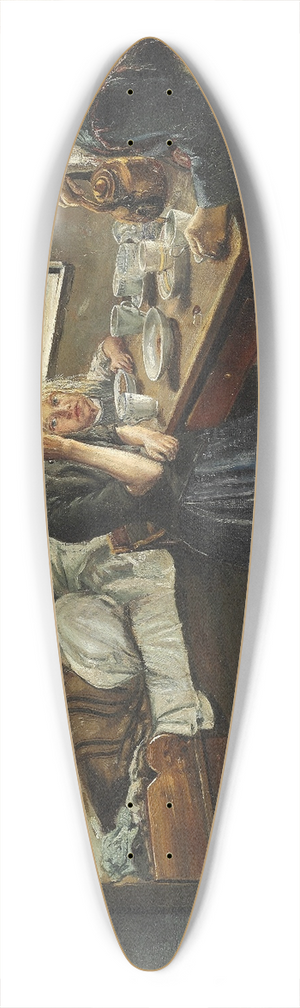 Laurits Andersen Ring - Interir fra Landsbyen Ring 39.3 inch art pintail longboard deck