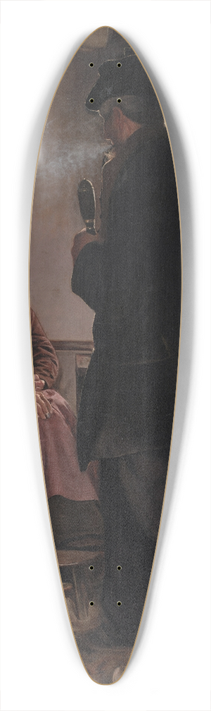 Laurits Andersen Ring - Small-Holders. Sealand 39.3 inch art pintail longboard deck