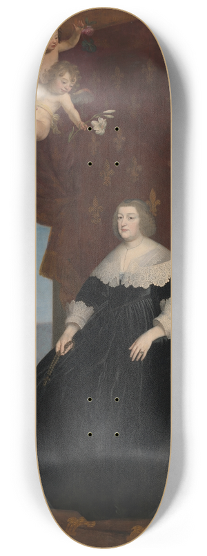 Gerard van Honthorst - Maria de Medici 8.25 inch art skate deck