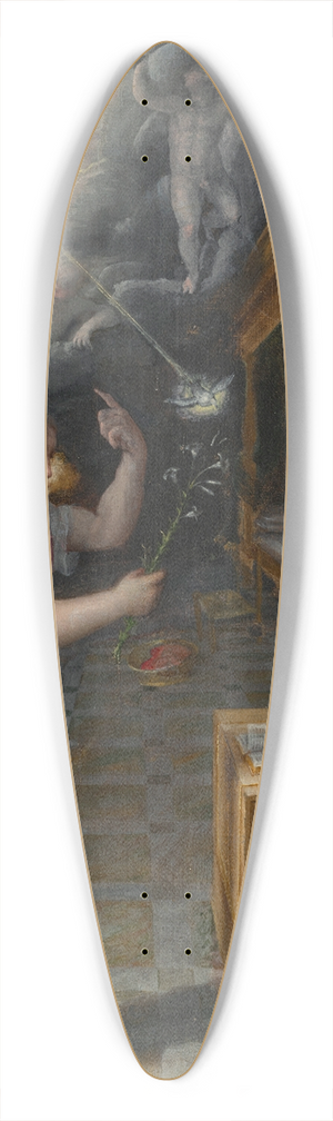 Lavinia Fontana - The Annunciation 39.3 inch art pintail longboard deck