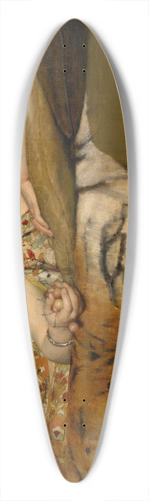 Lawrence Alma-Tadema - Cherries 39.3 inch art pintail longboard deck