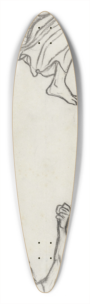 Lawrence Alma-Tadema - Drie figuren, gedeeltelijk weergegeven 39.3 inch art pintail longboard deck