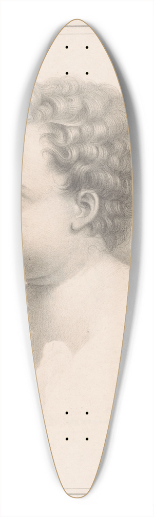 Lawrence Alma-Tadema - Hoofd van een kind 39.3 inch art pintail longboard deck
