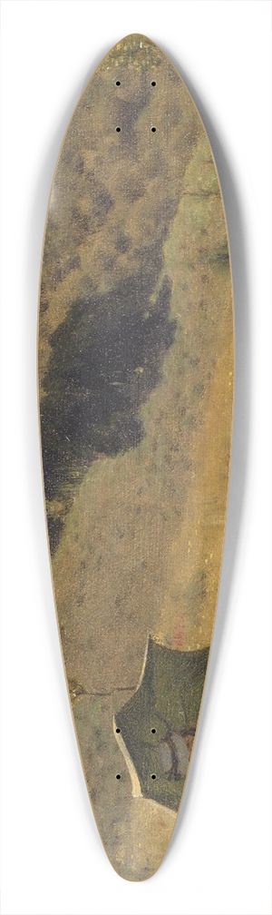 Lawrence Alma-Tadema - Sunny Days 39.3 inch art pintail longboard deck