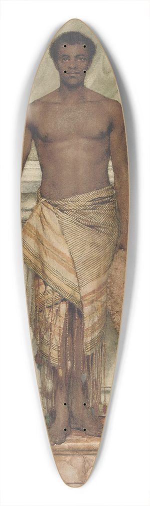 Lawrence Alma-Tadema - The Balneator 39.3 inch art pintail longboard deck