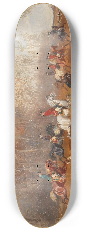 Alexander Von Bensa - Hunting Party 8.25 inch art skate deck