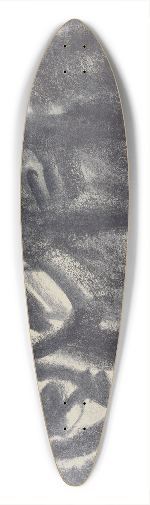 Leo Gestel - Schets van een groep mensen 39.3 inch art pintail longboard deck