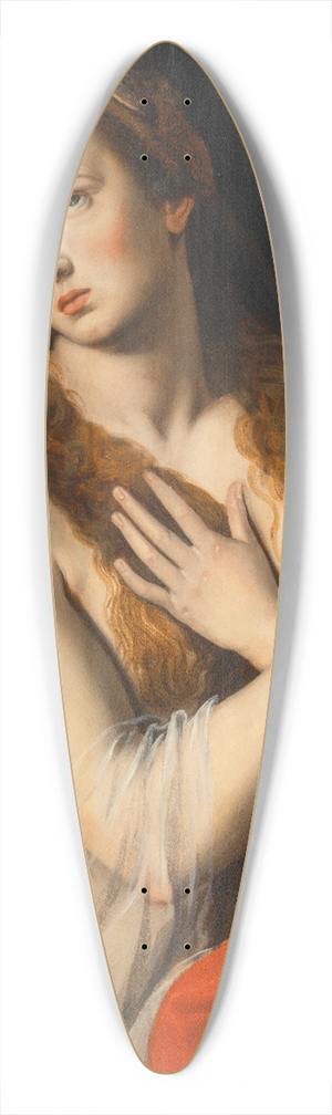 Leonardo Grazia - Mary Magdalen 39.3 inch art pintail longboard deck