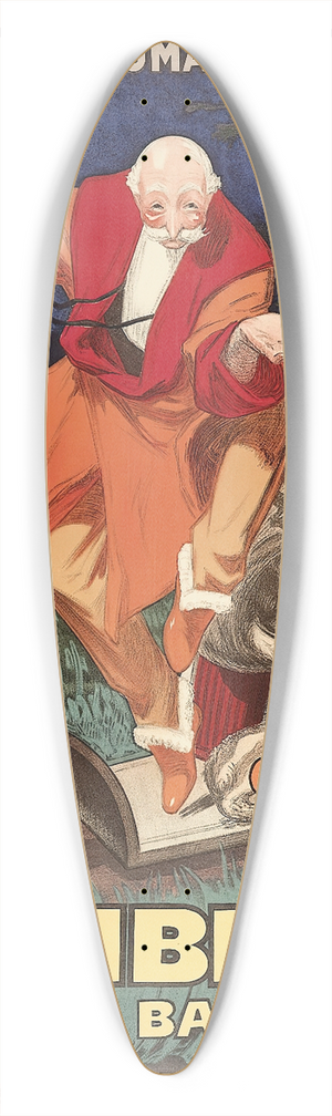 Leonetto Cappiello - Plombires-Les-Bains 39.3 inch art pintail longboard deck