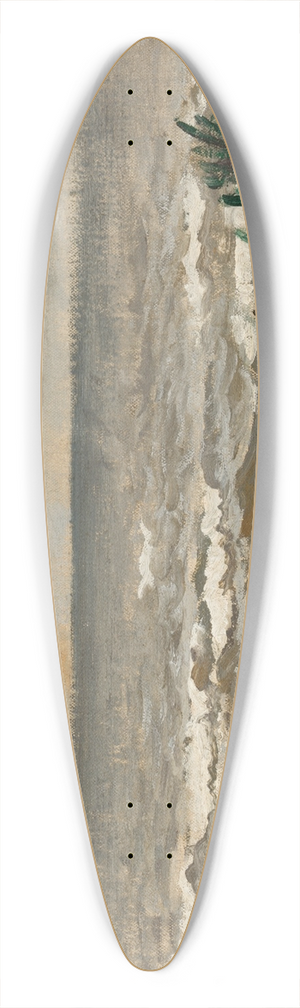 Leon Wyczkowski - Windy Day 39.3 inch art pintail longboard deck