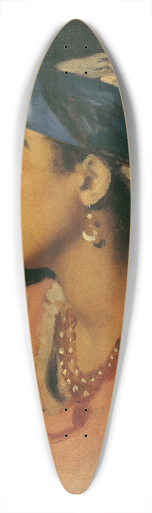 Leopold Carl Mller - Egyptian singer 39.3 inch art pintail longboard deck