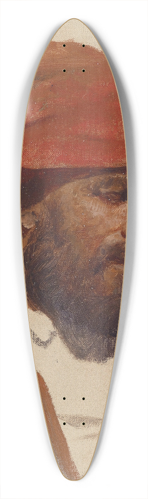 Leopold Carl Mller - Portrait eines Orientalen 39.3 inch art pintail longboard deck