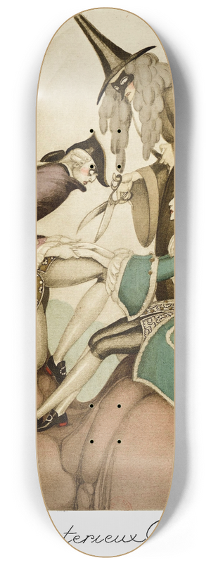 Gerda Wegener - Sur talons rouges pl 06 8.25 inch art skate deck