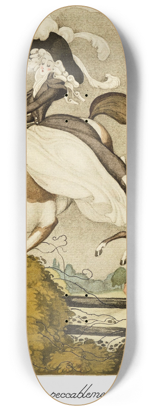 Gerda Wegener - Sur talons rouges pl 08 8.25 inch art skate deck