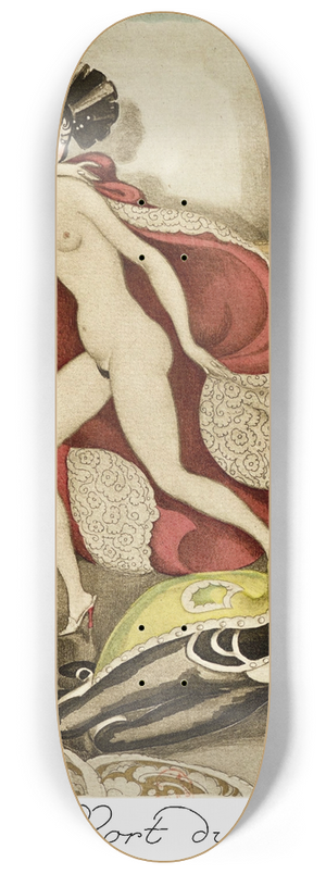 Gerda Wegener - Sur talons rouges pl 11 8.25 inch art skate deck