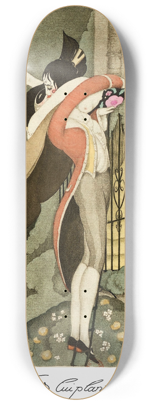 Gerda Wegener - Sur talons rouges pl 12 8.25 inch art skate deck