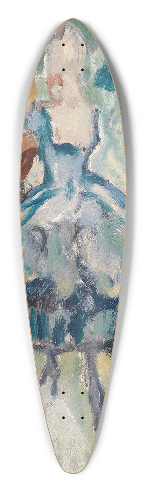 Leo Putz - Gartenfest 39.3 inch art pintail longboard deck