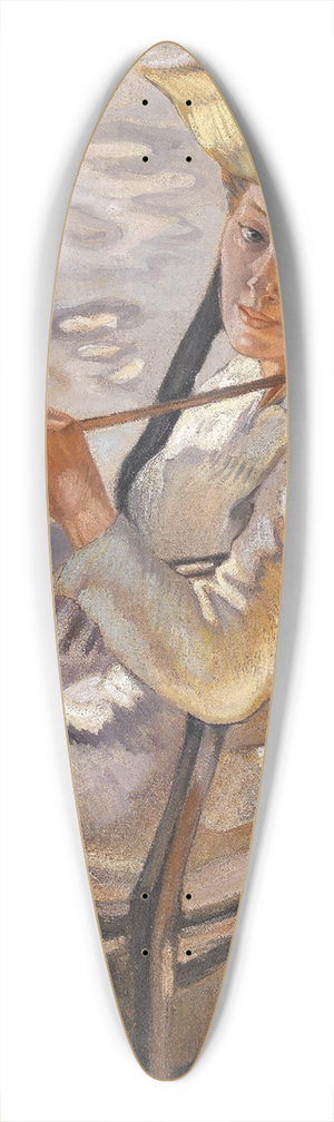 Leo Putz - Im Sonnenlicht 39.3 inch art pintail longboard deck