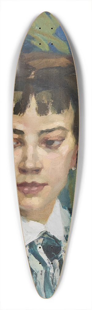 Leo Putz - Mara Hoffmann 39.3 inch art pintail longboard deck
