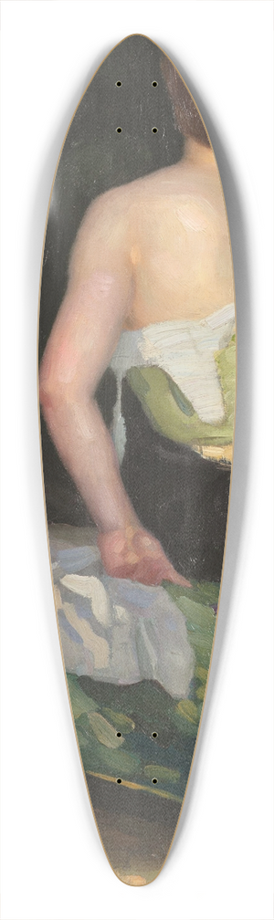 Leo Putz - Rckenakt 39.3 inch art pintail longboard deck