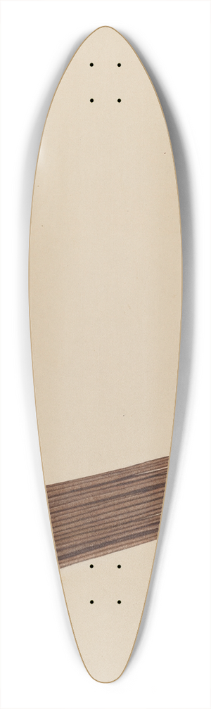 LeRoy Griffith - Hatchel (Flax Comb) 39.3 inch art pintail longboard deck