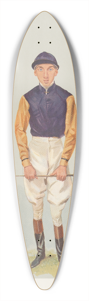 Leslie Matthew Ward - Jockeys; He Rides for Lord Durham, William Griggs, November 28, 1896 39.3 inch art pintail longboard deck