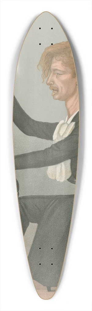 Leslie Matthew Ward - Musicians; Easy Execution, Ignace Ian Paderewski, December 28, 1899 39.3 inch art pintail longboard deck