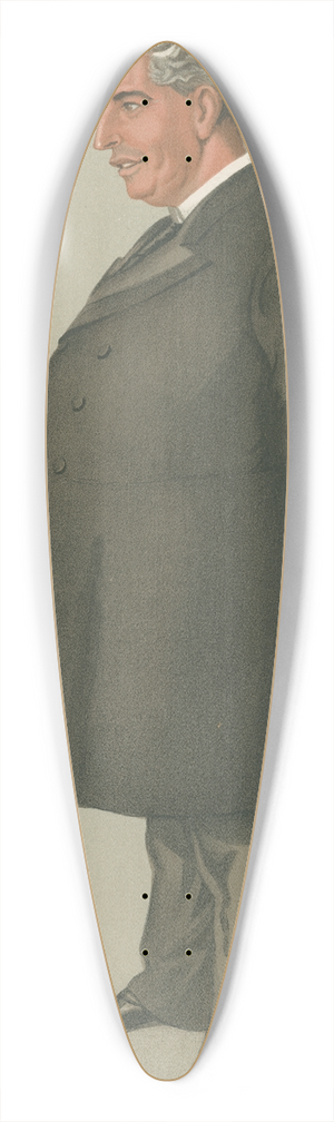 Leslie Matthew Ward - Politicians  Australia Sir Edmund Barton. October 16, 1902 39.3 inch art pintail longboard deck