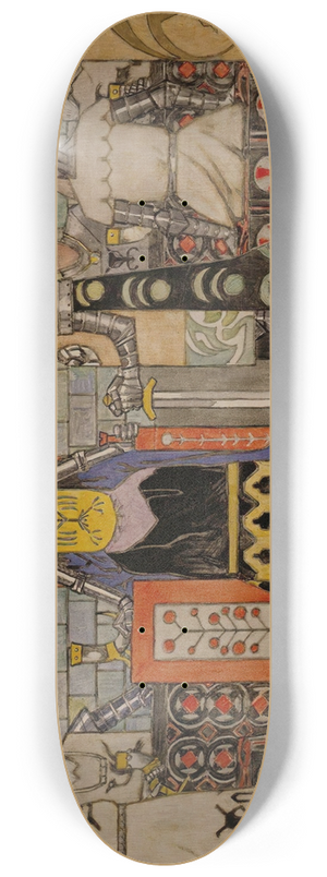 Gerhard Munthe - smund in the Kings Hall 8.25 inch art skate deck