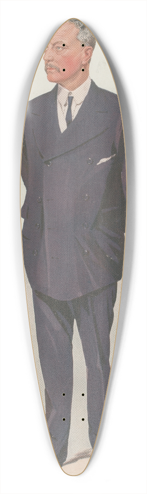 Leslie Matthew Ward - Politicians  The Hon. Abe Bailey. September 9, 1908 39.3 inch art pintail longboard deck
