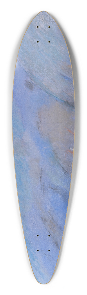 Lesser Ury - Gardasee mit Blick auf den Monte Baldo 39.3 inch art pintail longboard deck