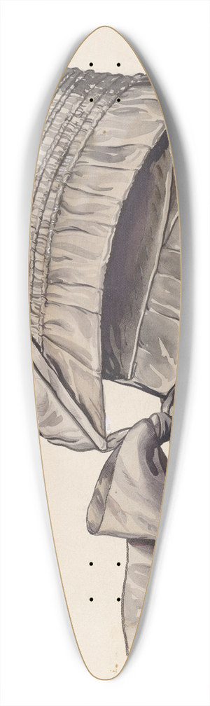 Lillian Causey - Bonnet 39.3 inch art pintail longboard deck