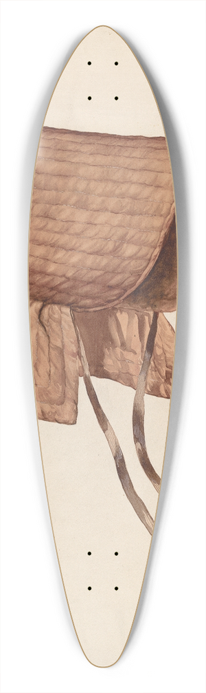 Lillian Causey - Rain Bonnet 39.3 inch art pintail longboard deck