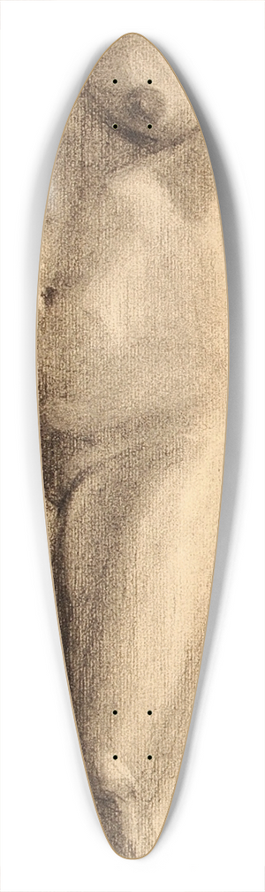 Lilly Walther - Seisev naisakt 39.3 inch art pintail longboard deck
