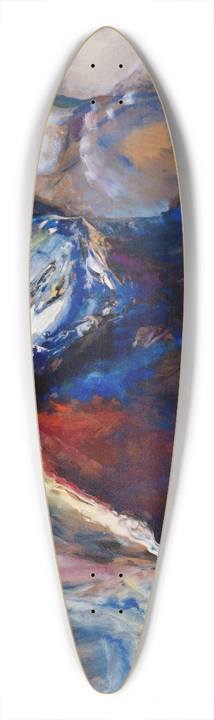 Lola Liivat - Kompositsioon 39.3 inch art pintail longboard deck