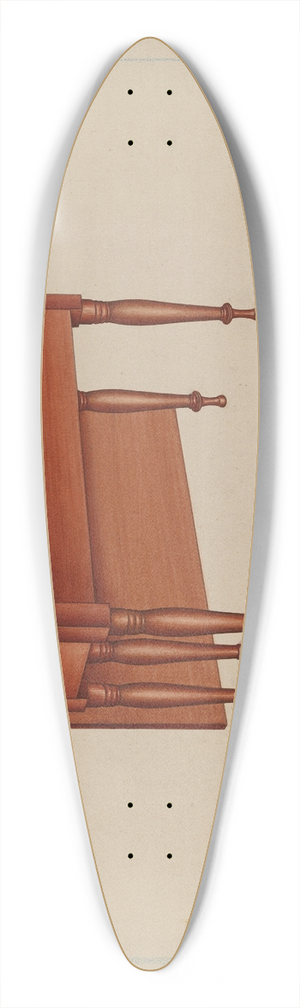 Lon Cronk - Dining Table 39.3 inch art pintail longboard deck
