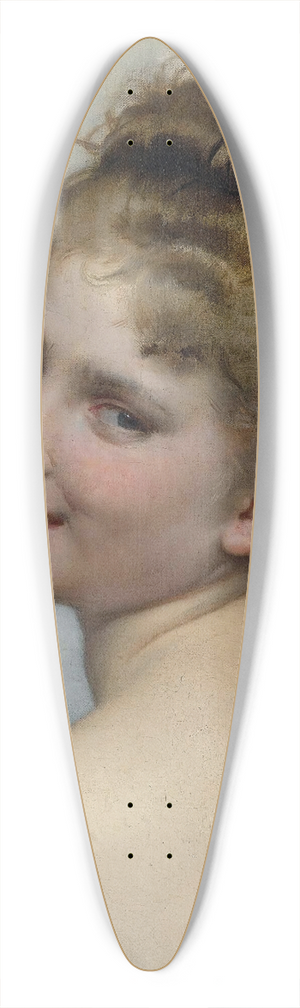 Lon-Jean-Basile Perrault - A Young Beauty 39.3 inch art pintail longboard deck