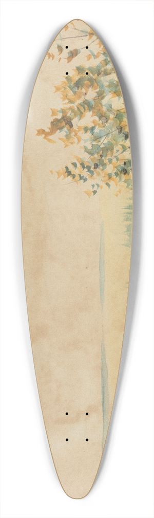 Lon Spilliaert - Landschap 39.3 inch art pintail longboard deck