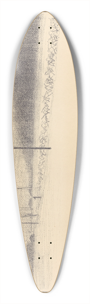 Lon Spilliaert - Winterlandschap 39.3 inch art pintail longboard deck